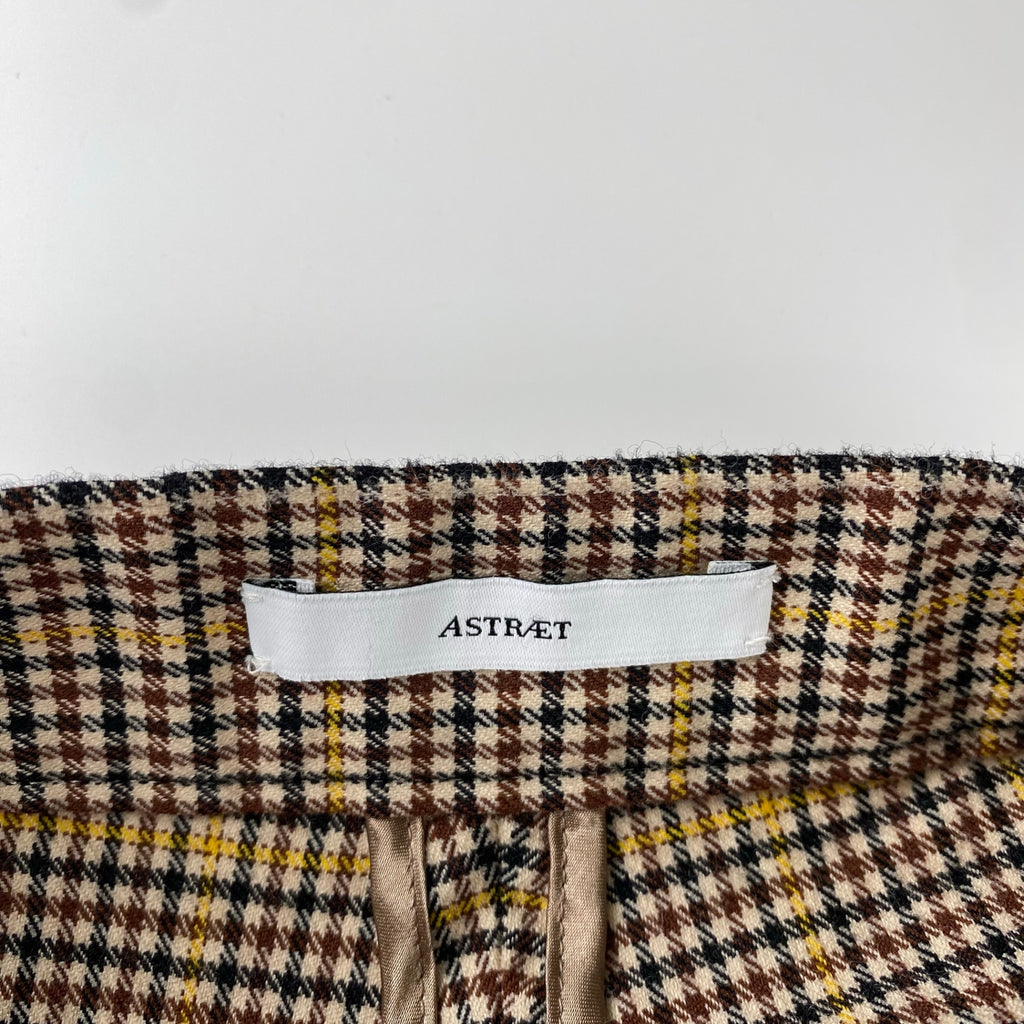 ASTRAET アストラット / ラップドチェックパンツ  5414-202-0158 SIZE:1