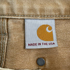 carhartt カーハート / 00s ダブルニー ダックパンツ USA製 Helmets to Hardhats 襤褸 SIZE：W78