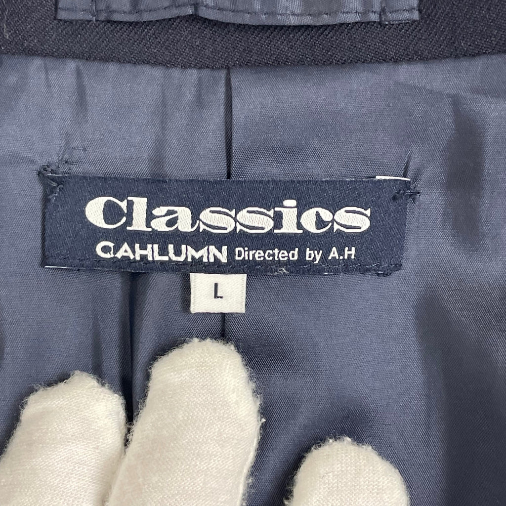 CAHLUMN / Merino WooL Saxony Double Breasted Blazer 1.1 参考定価：45,400+tax SIZE:L