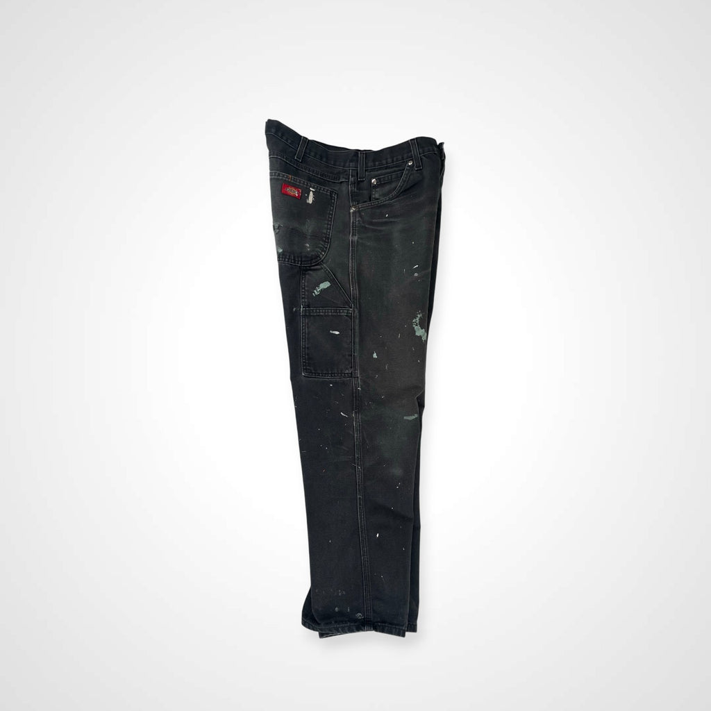 Dickies ディッキーズ / 90s ブラックフェード ダック地ペインターパンツ SIZE:83cm
