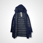 Bark バーク / ニットコンビダウンコート ネイビー 参考定価：100,000程度 SIZE：S