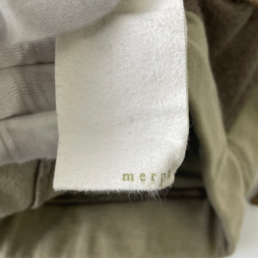 merph / ウール混ドッキング レイヤードスリムイージーパンツ 参考定価：26,000程度 SIZE:1