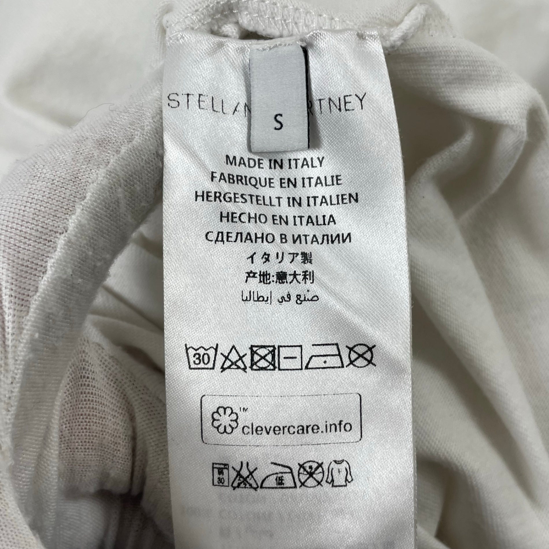 STELLA McCARTNEY / グラフィックTEE イタリア製 参考定価：50,000程度 SIZE：S