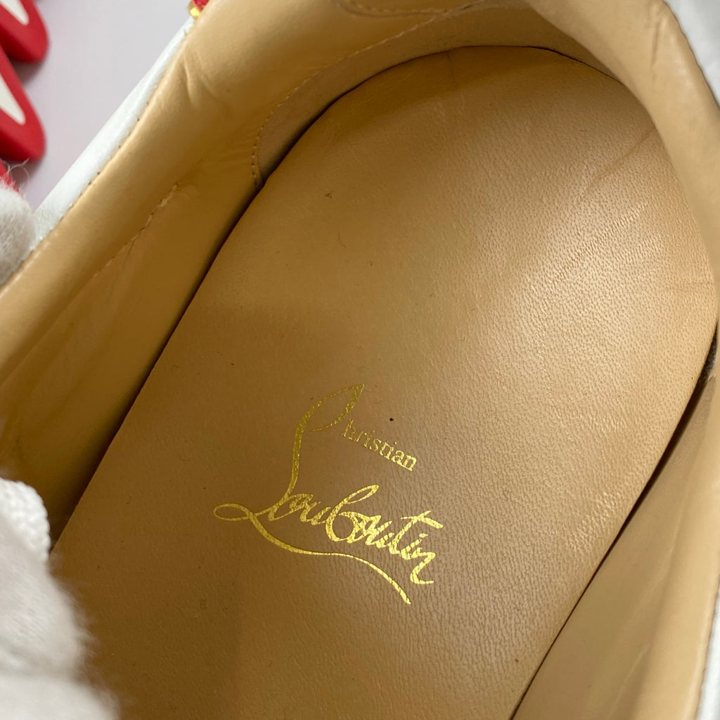 【美品】 Christian Louboutin クリスチャン ルブタン / LoubiShark Donna シャークソール スニーカー SIZE:41 1/2 （26.5cm程度） 参考定価：125,000+tax