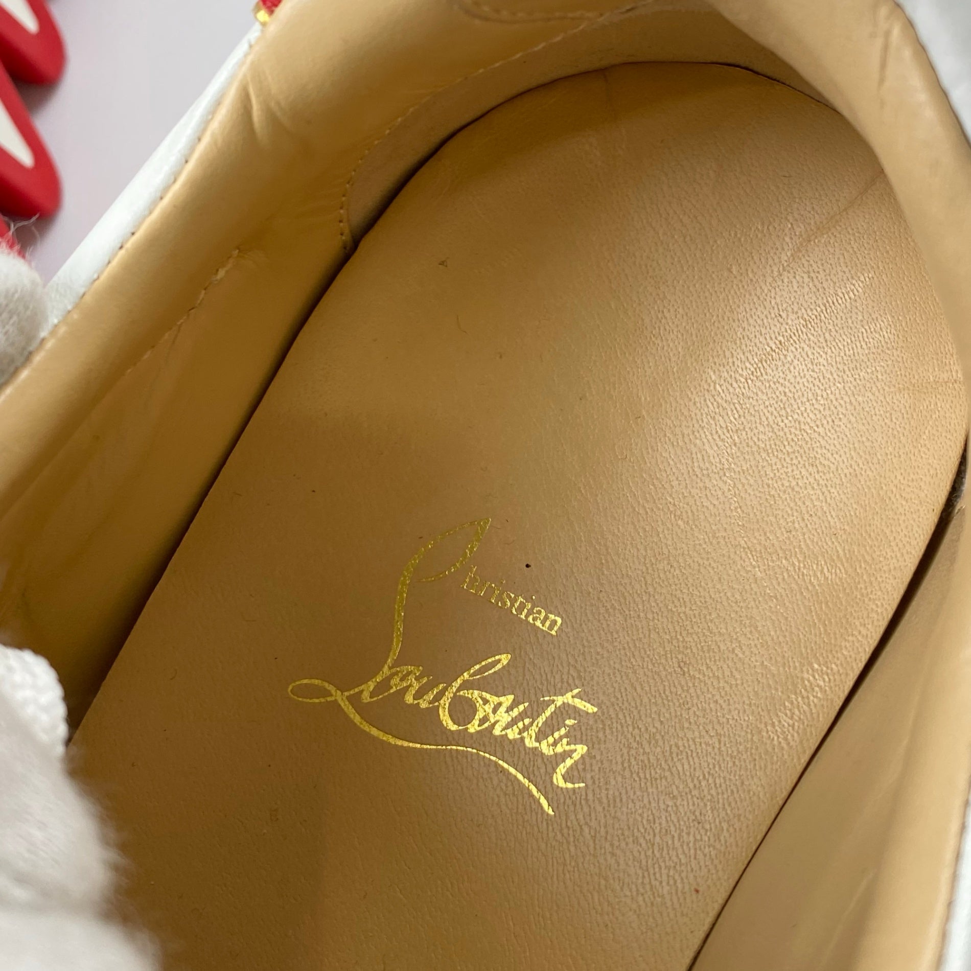【美品】 Christian Louboutin クリスチャン ルブタン / LoubiShark Donna シャークソール スニーカー SIZE:41 1/2 （26.5cm程度） 参考定価：125,000+tax
