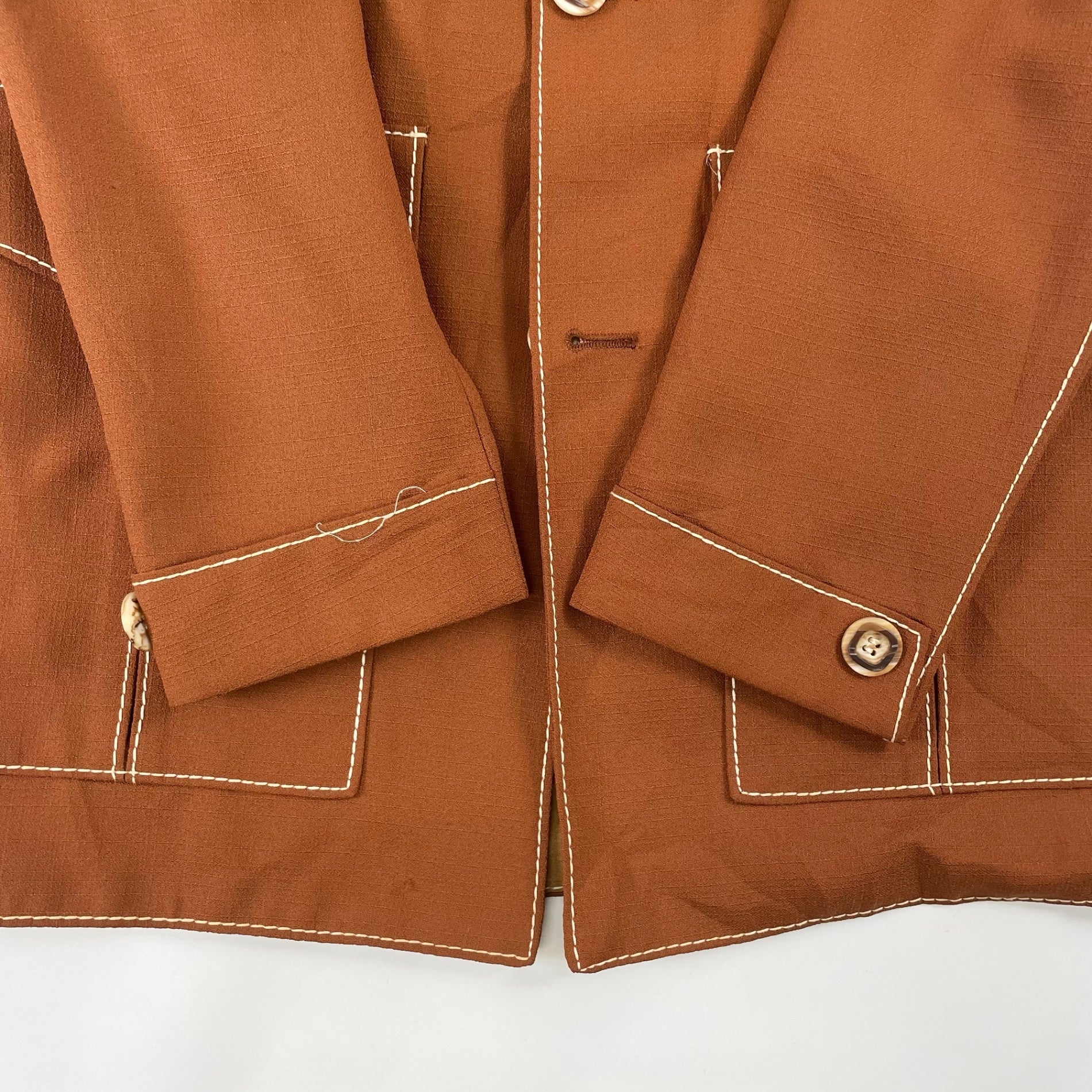 VINTAGE / 【denman alford】ステッチド3Bジャケット  SIZE:L程度