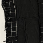 VIRGINIA BIZZI ヴァージニア ビッツィ / フリンジチェックライトコート H.P. FRANCE取り扱い 参考定価：60,000程度