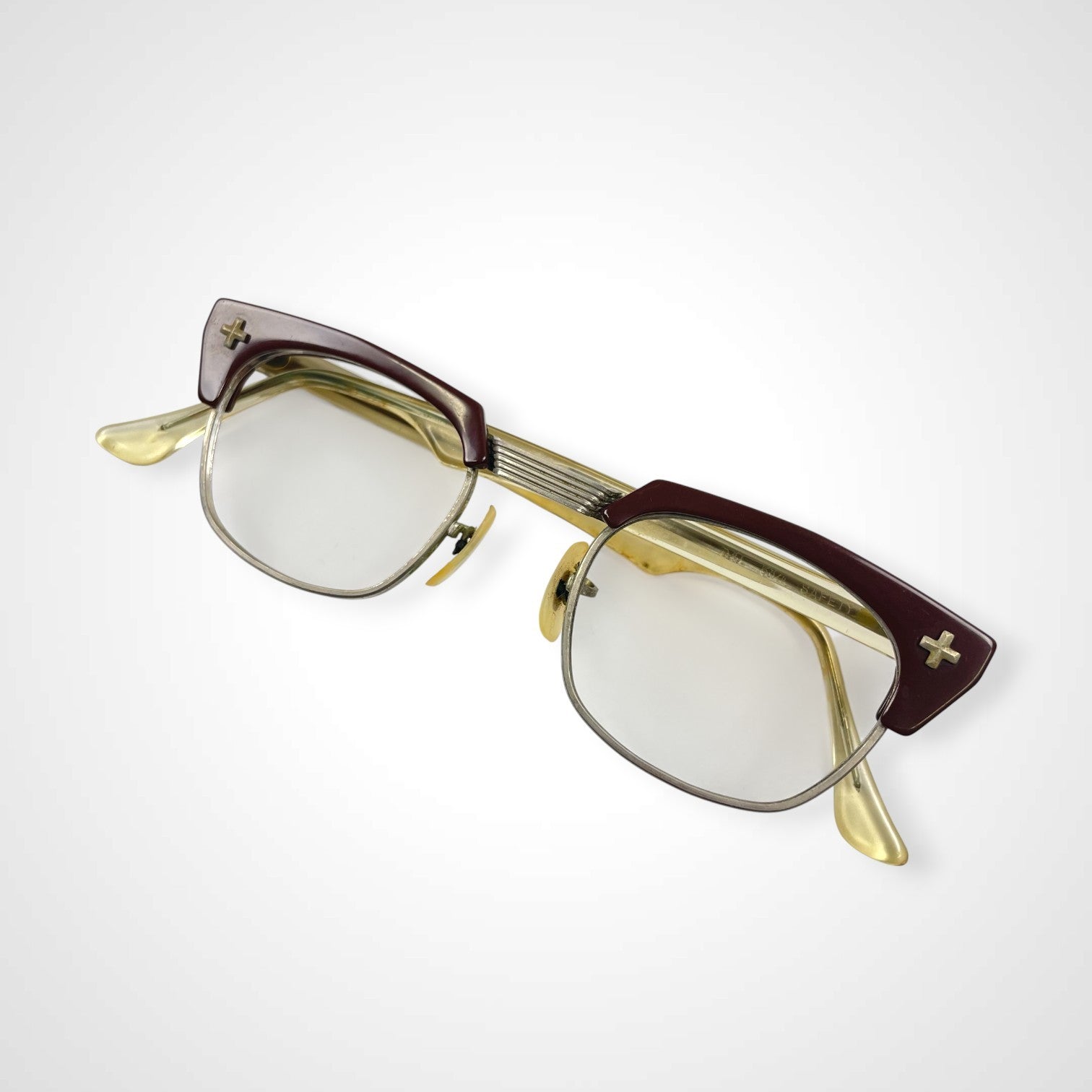 Bausch & Lomb ボシュロム / 5-60sセーフティクロスアイブロウ ブラウン レンズ無し SIZE：46