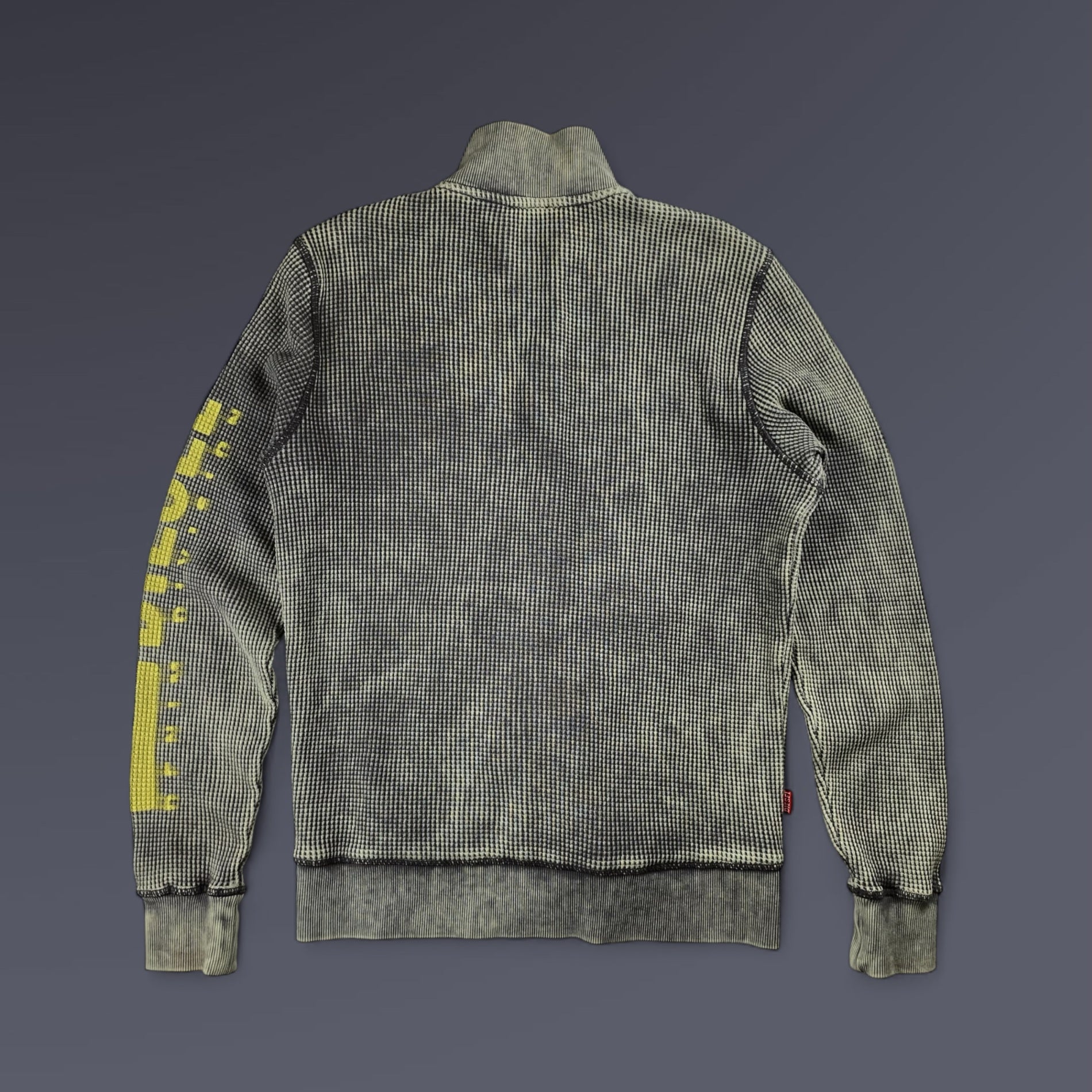 24SS DIESEL ディーゼル / S-GINAFY-ZIP ワッフル ジャケット 参考定価：45,000+tax SIZE:XS （M程度）