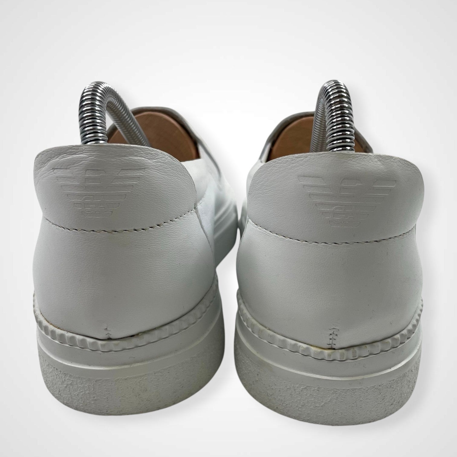 EMPORIO ARMANI エンポリオ アルマーニ / スリッポンスニーカー 試着程度 参考定価：40,000程度 SIZE:US6