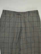 CC COLLECTION CORNELIANI / バージンウール チェック柄スーツ 参考定価：160,000程度 SIZE:46