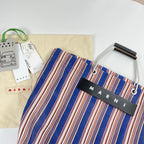 MARNI マルニ / MARKET STRIPE BAG フラワーカフェ 布袋・タグ付 参考定価：25,000程度