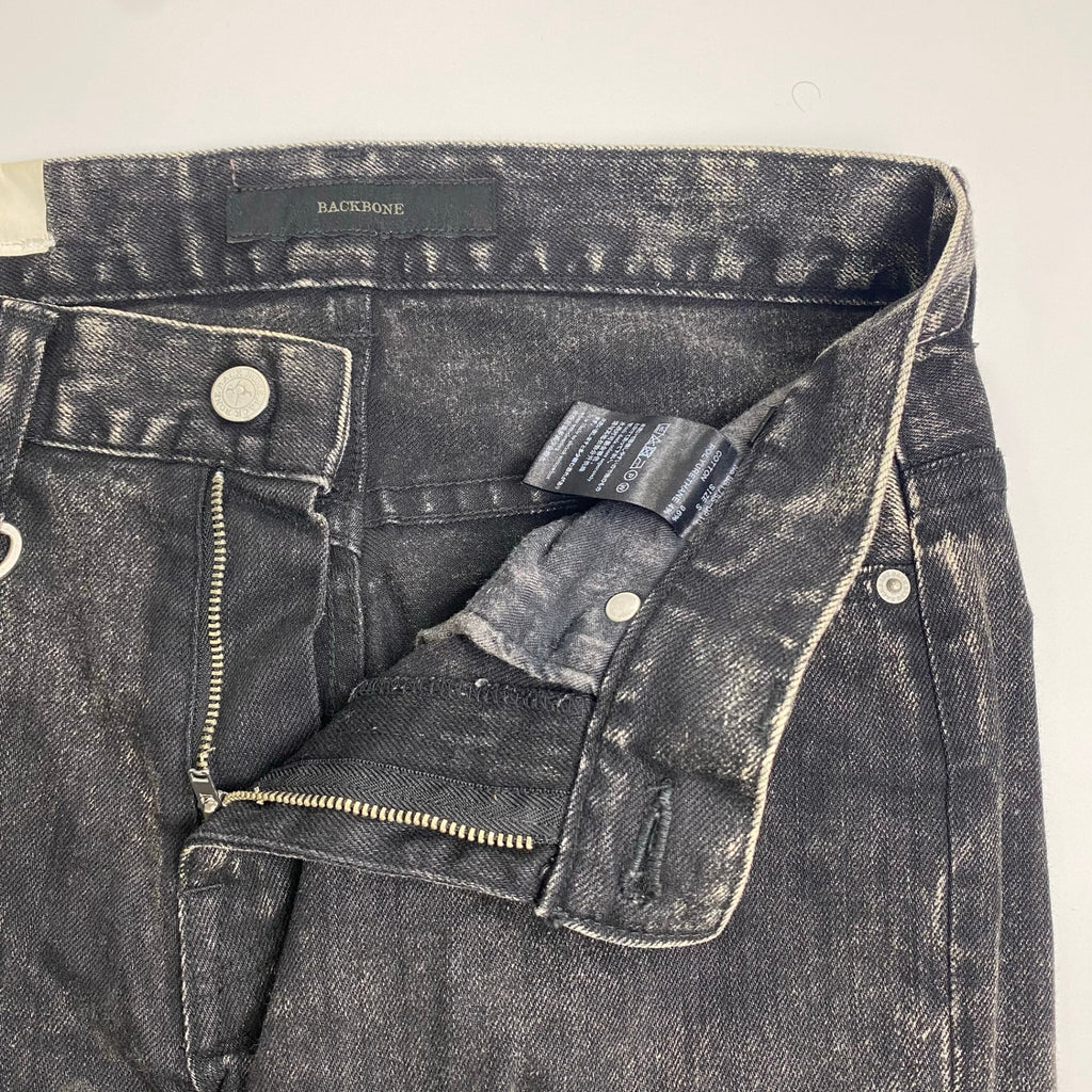 BACK BONE バックボーン / スキニー デニムパンツ 北原哲夫 鈴木武雄 参考定価：30,000程度 SIZE：S