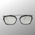 【極美品】 ISSEY MIYAKE × 金子眼鏡 / HEXAGON-S アイウェア 度なしクリアレンズ SIZE：52□17