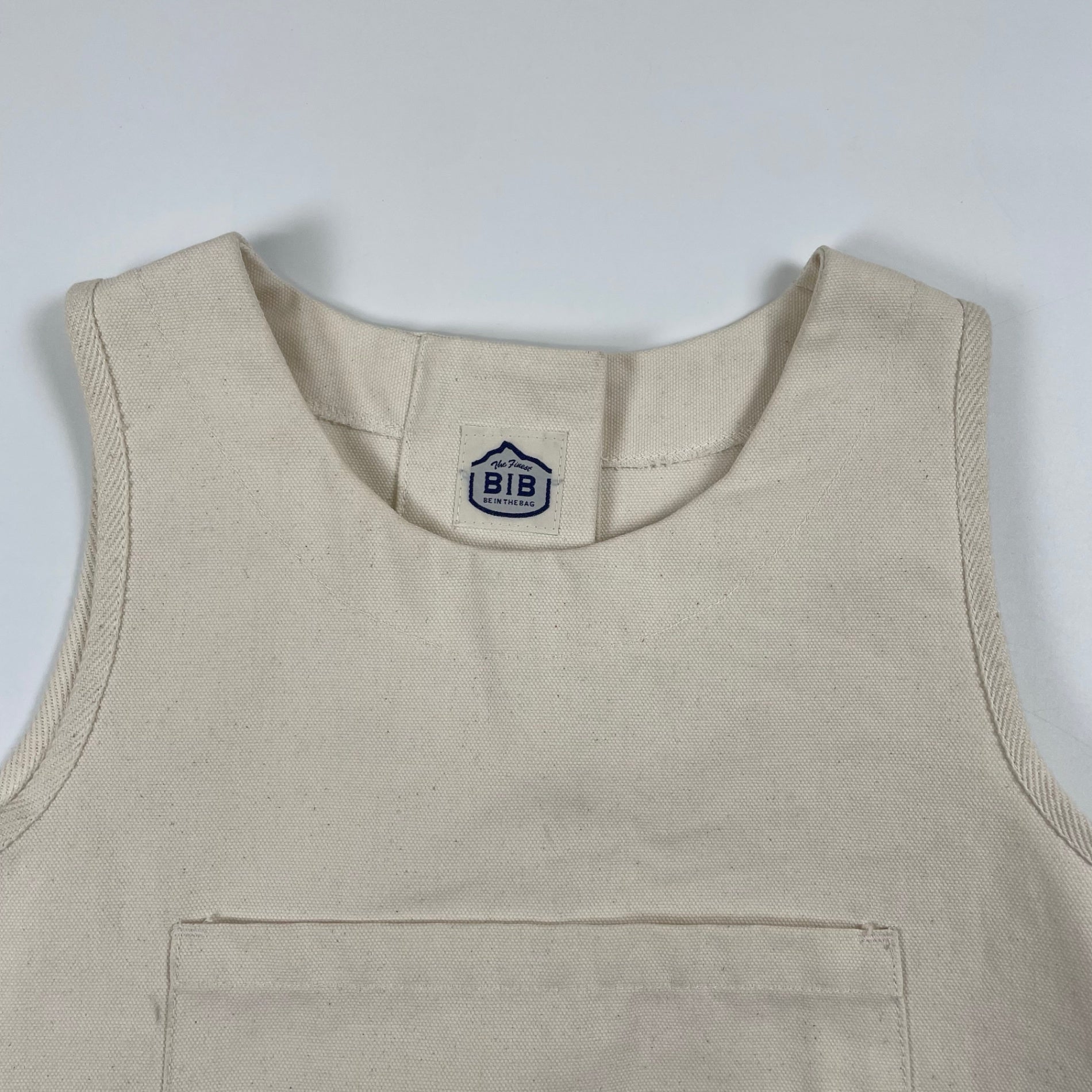 BIB 【BE IN THE BAG】 ビーインザバッグ / キャンバスバイカラーベスト
