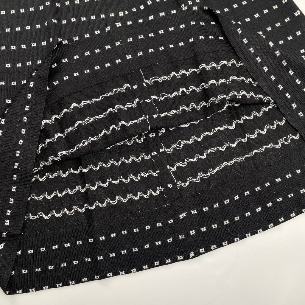 齋藤都世子 toyoko saito / ヴィンテージライク ジャガードニットワンピース 参考定価：100,000程度 SIZE:M-L程度