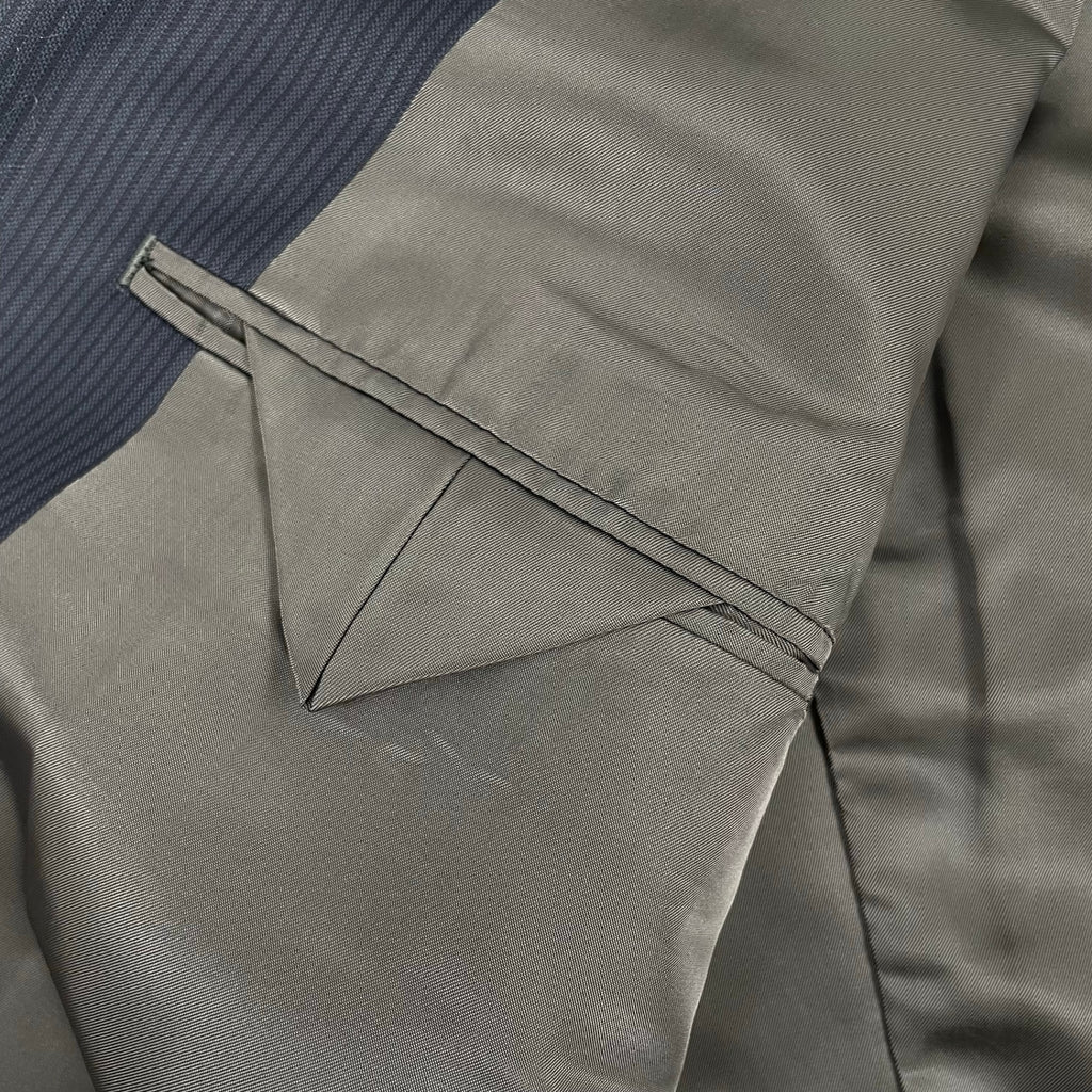 Ermenegildo Zegna エルメネジルドゼニア / TROFEO600 ウール×シルク セットアップスーツ 百貨店仕立て 本切羽 SIZE:L程度