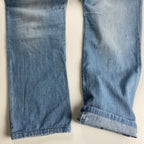 BRUNELLO CUCINELLI ブルネロ クチネリ / エンブレム刺繍 デニムパンツ LEISURE FIT  MADE IN ITALY 参考定価：130,000程度 SIZE:48(M程度)