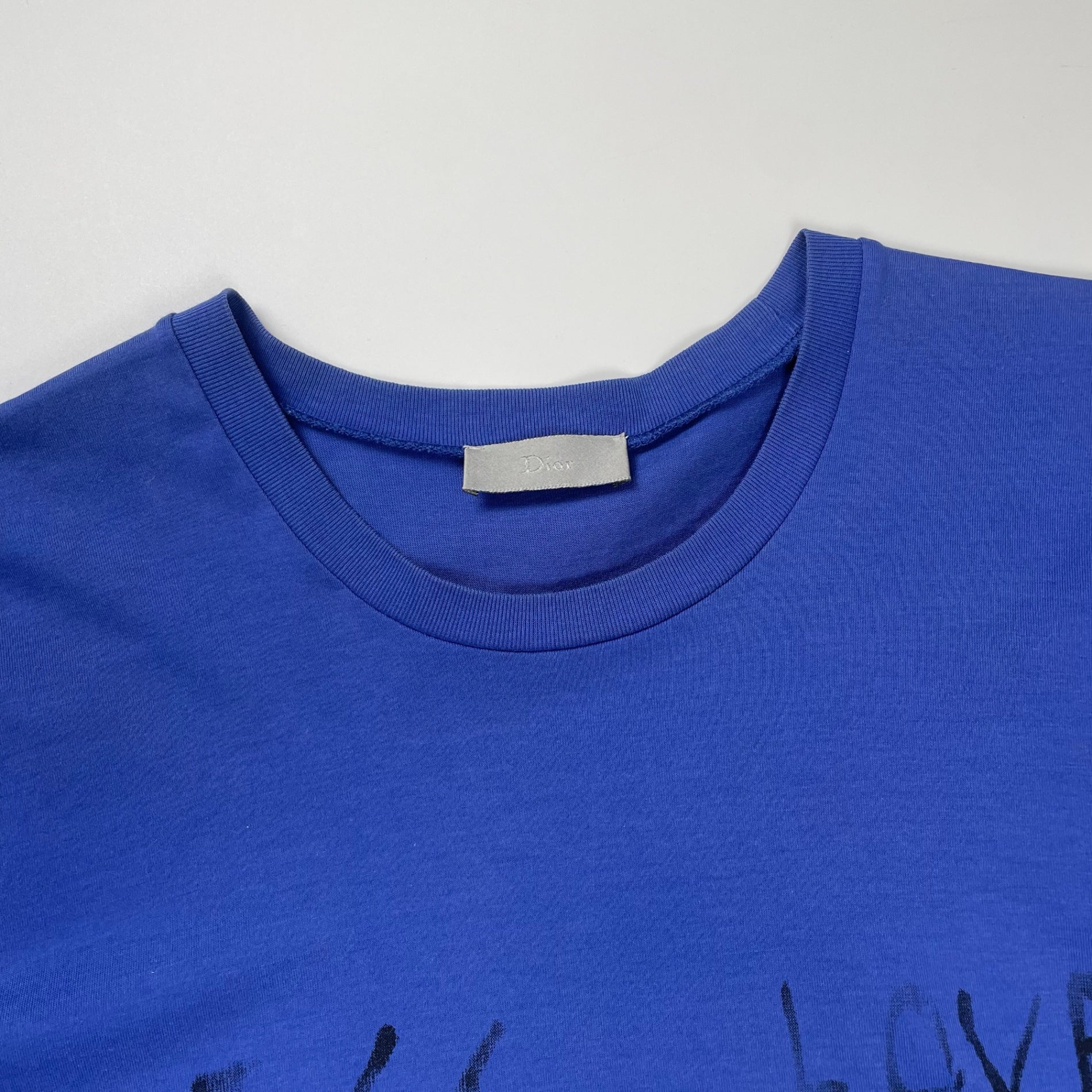 DIOR HOMME ディオール オム / message print tee Tシャツ クリス期 参考定価：50,000程度 SIZE:S