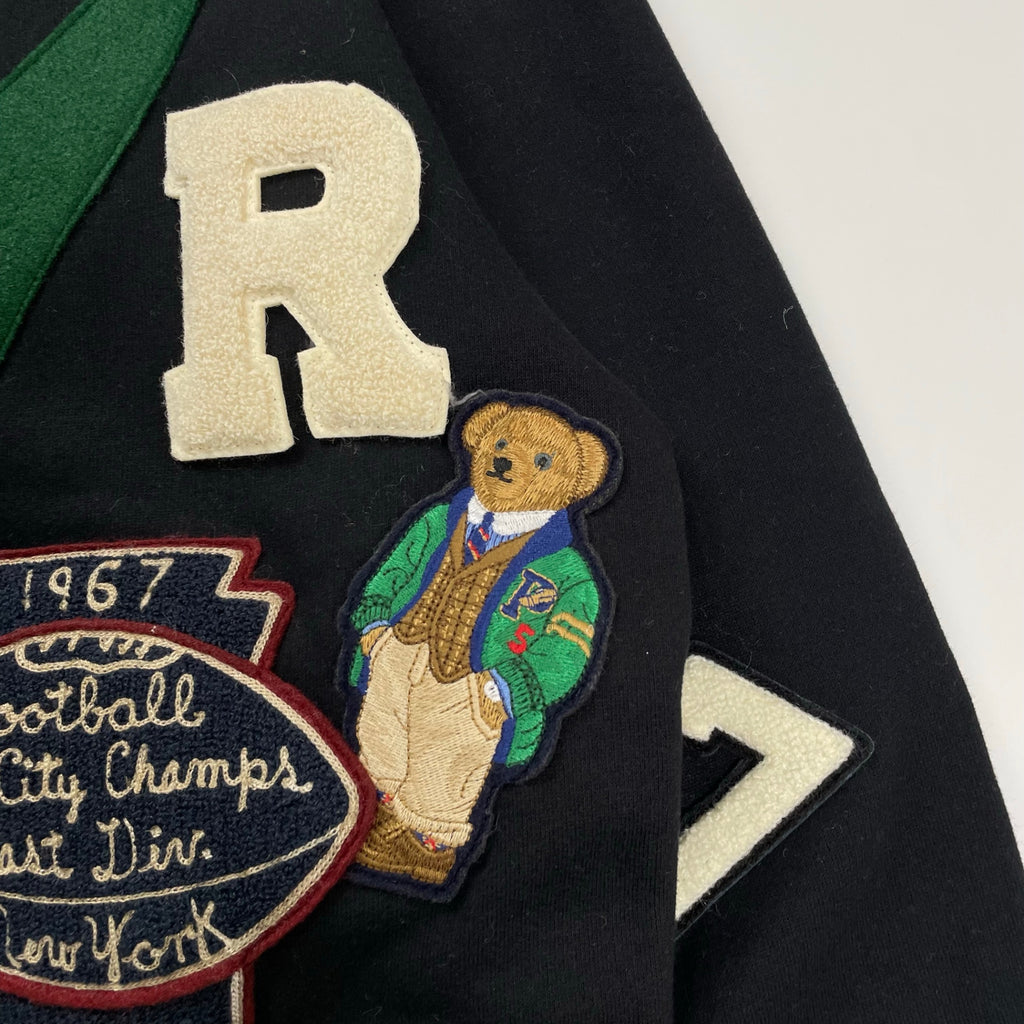 POLO RALPH LAUREN ポロ ラルフローレン / フルデコレーション スウェット ポロベア ウイングフット CYO 参考価格：60,000程度 SIZE:M