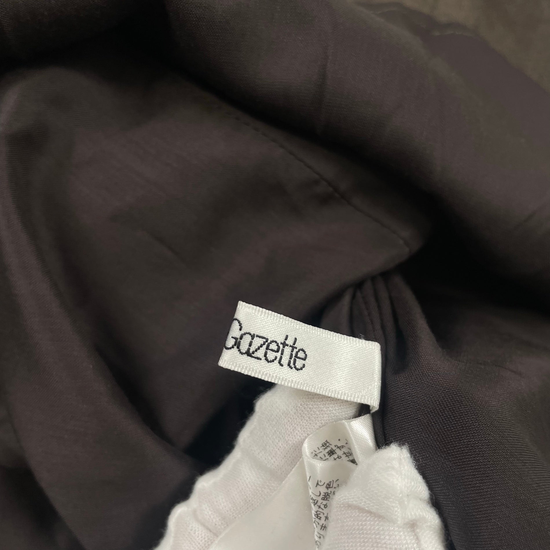 Whim Gazette / リネンノースリーブワンピース 参考定価：38,000+tax SIZE:FREE