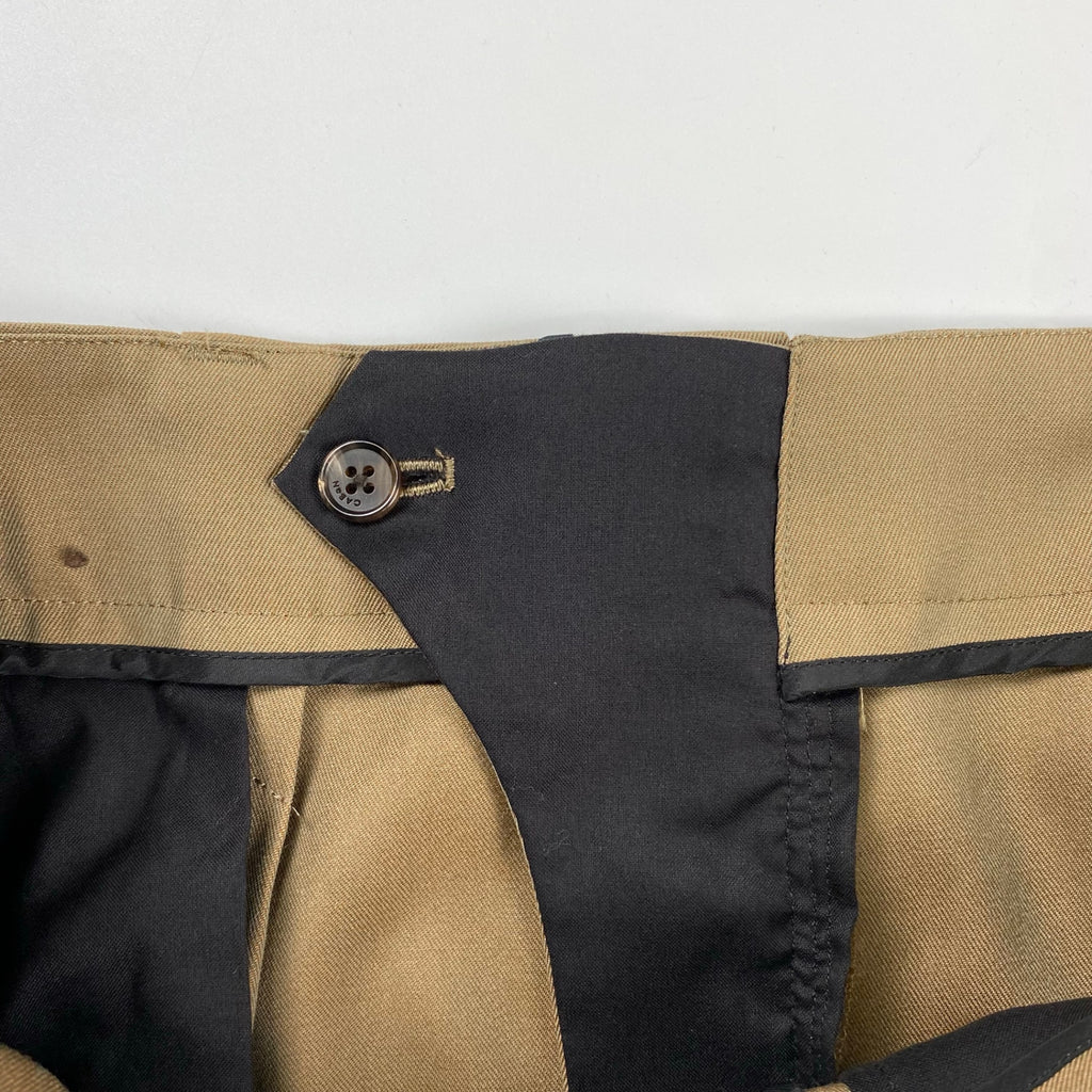 CABaN キャバン / ウールギャバジンツイル 1タックストレートパンツ 参考定価：38,000+tax SIZE:L