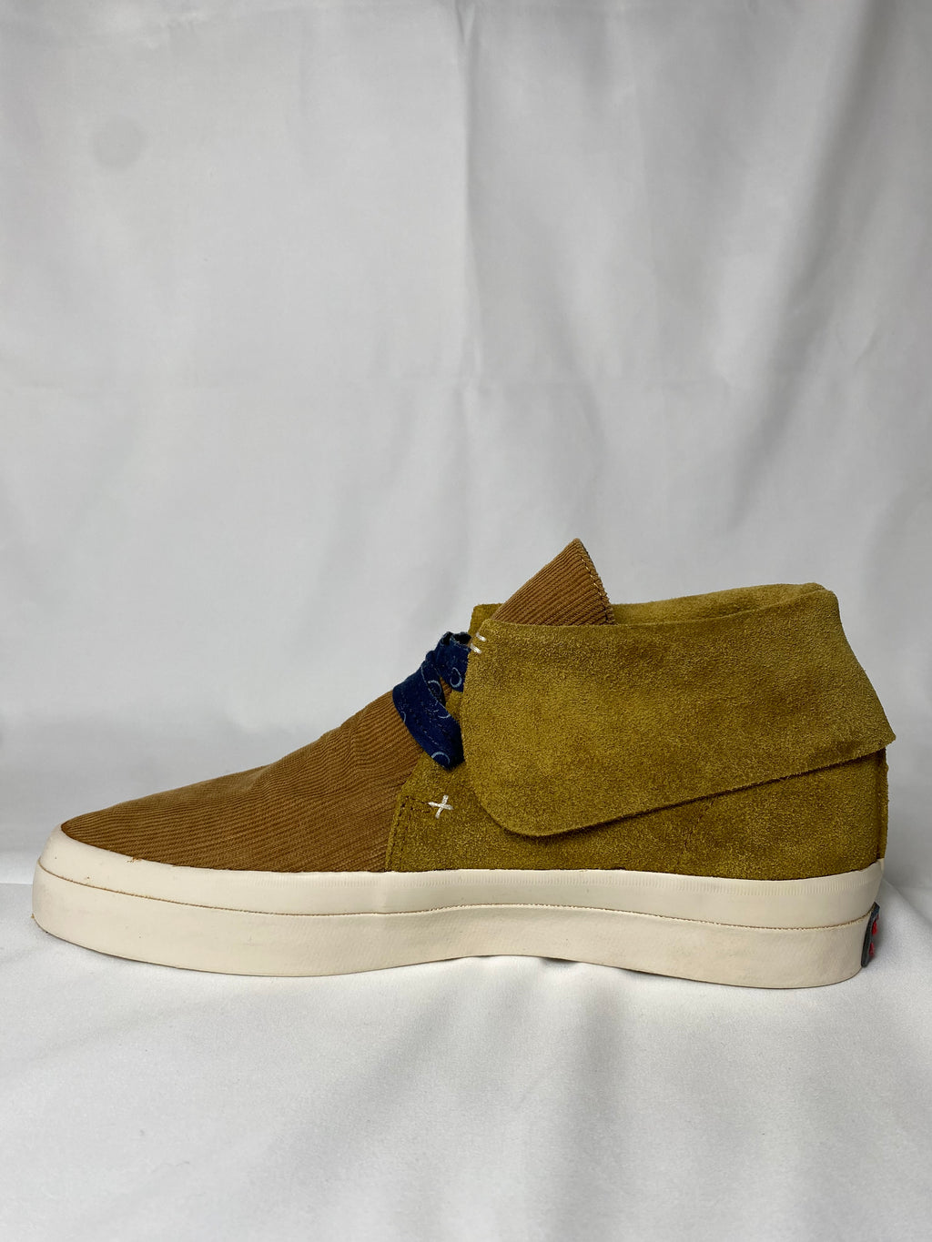 visvim ビズビム コーデュロイ レザー スニーカー FLYNT LOW