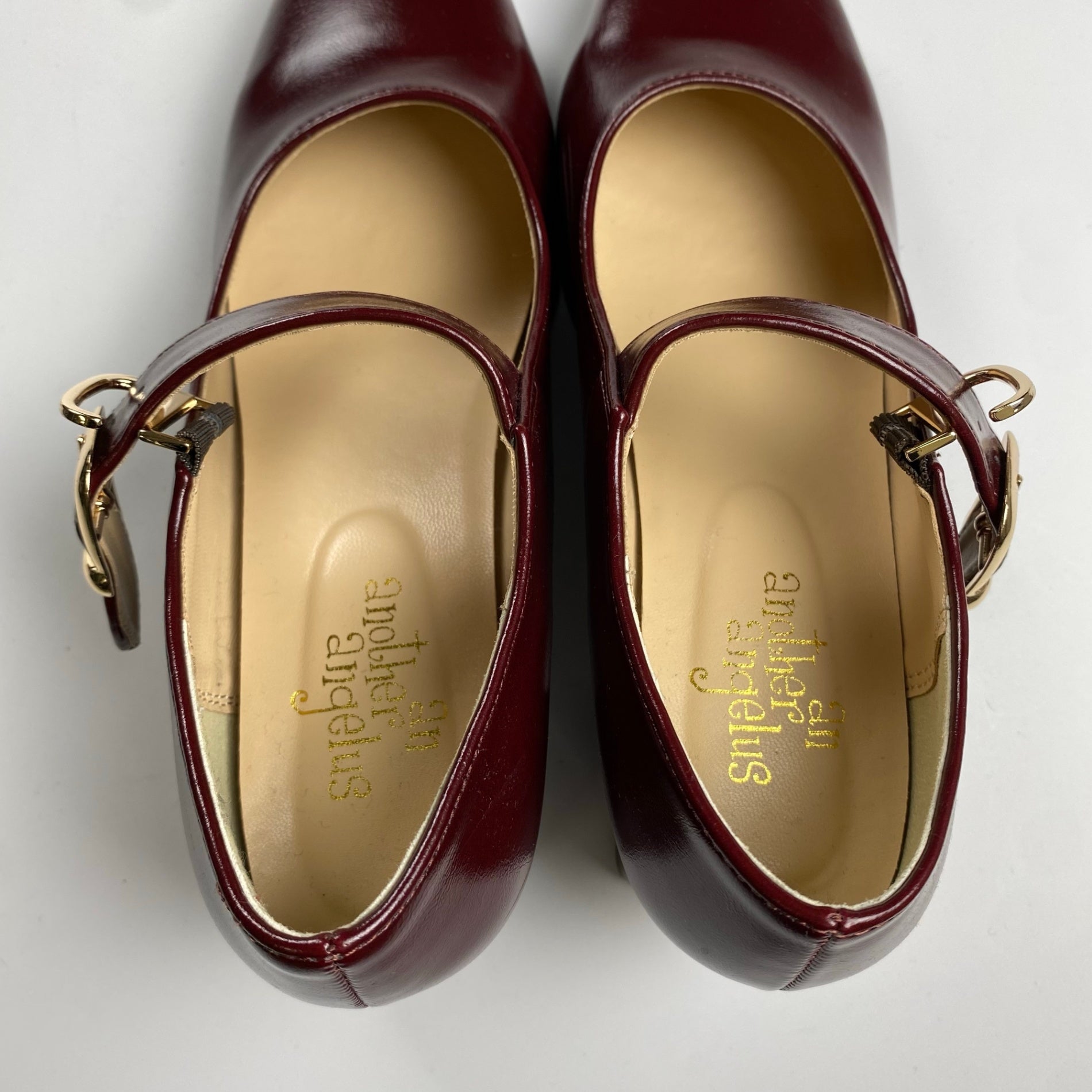 an another angelus アン アナザー アンジェラス / ストラップスクエアパンプス SIZE:M（23.5cm程度）