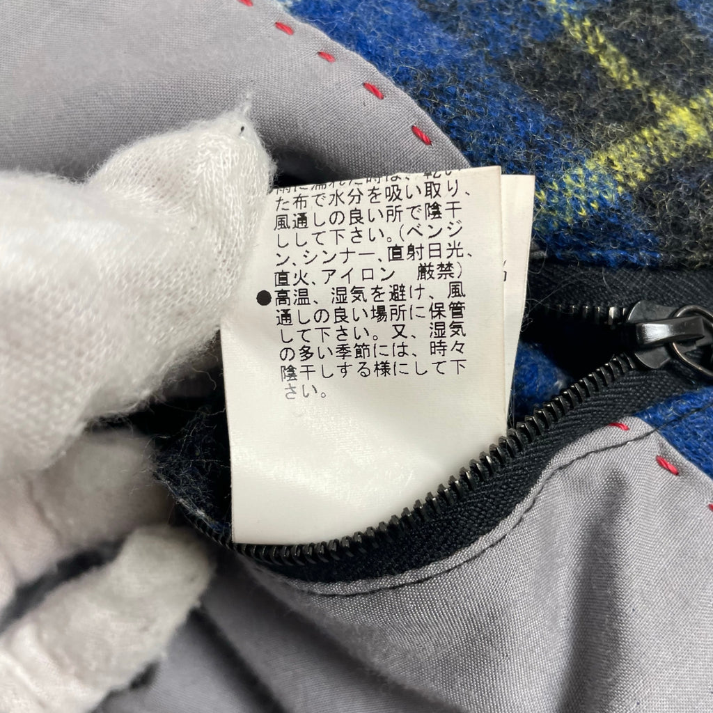 RICO ARCHIVE リコ アーカイブ / アーカイブチェックレザーライダース SIZE:M
