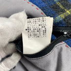 RICO ARCHIVE リコ アーカイブ / アーカイブチェックレザーライダース SIZE:M
