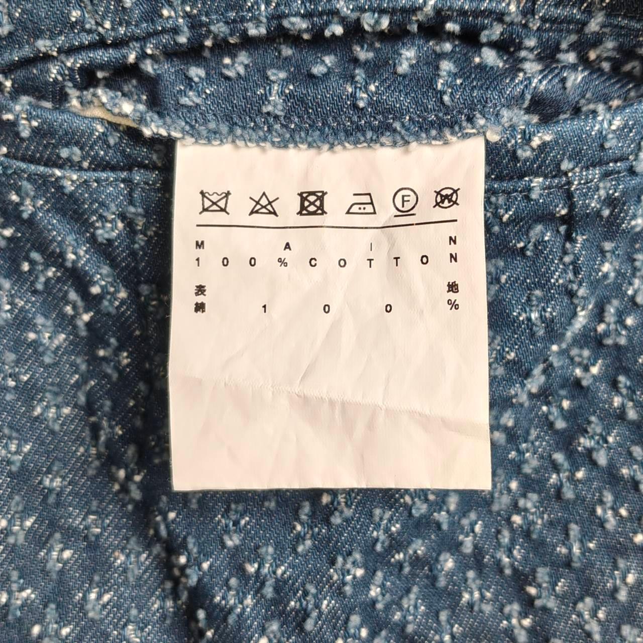 ANREALAGE アンリアレイジ / ハカマデニム 袴 ファンシーツイード インディゴ 参考定価：40,000程度 SIZE:40