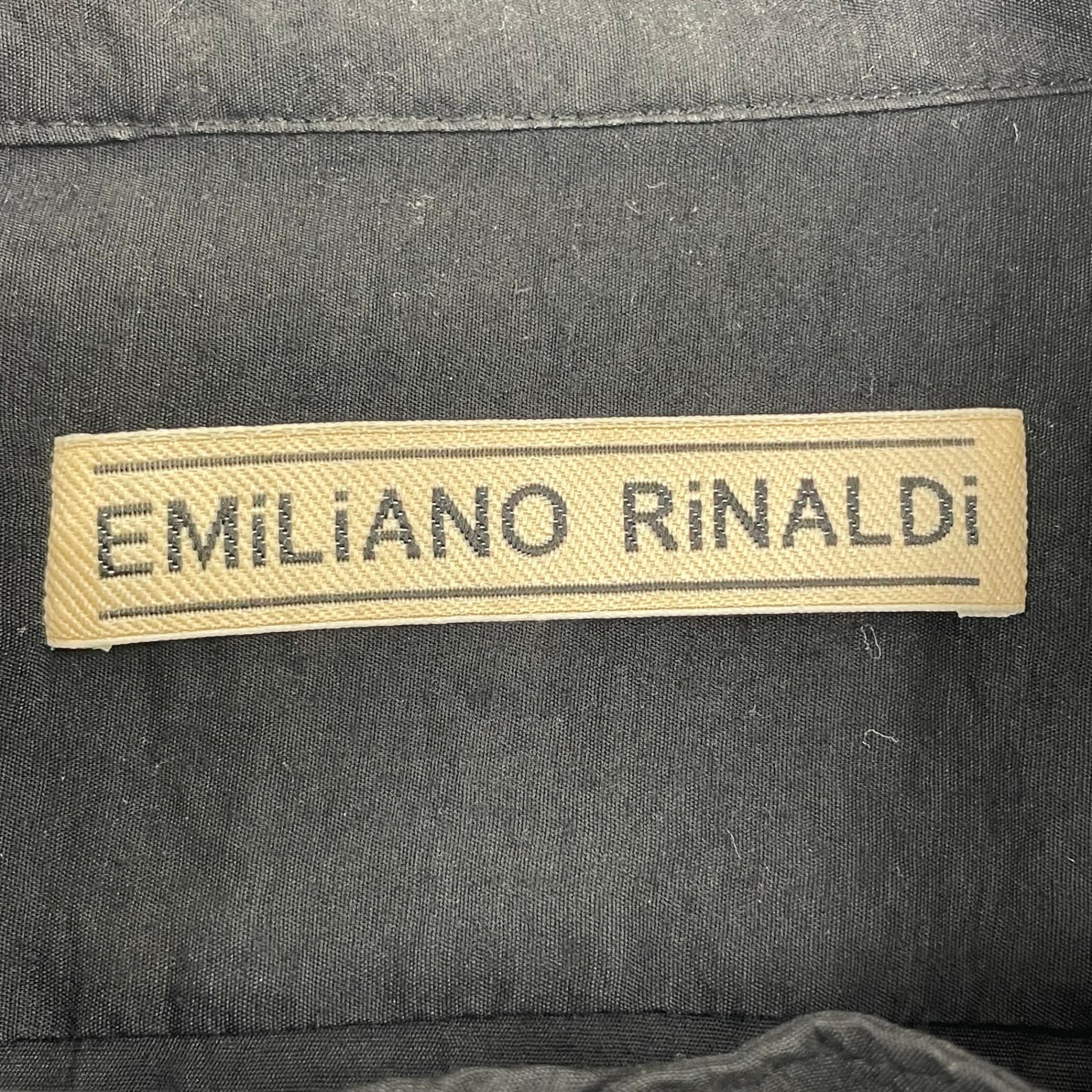 EMILIANO RINALDI / ヘンリーロングシャツ 参考定価：40,000程度 SIZE:48