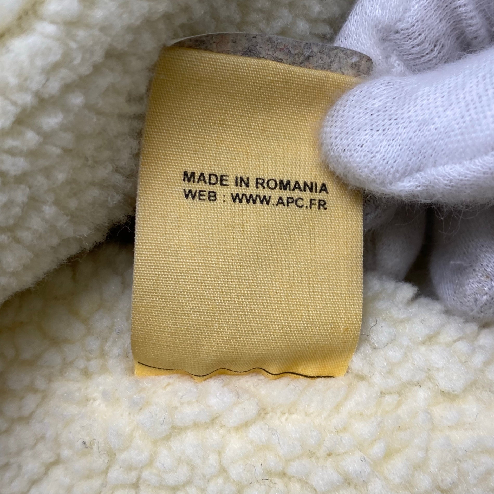 A.P.C. アーペーセー / ヴィンテージ コーデュロイ ボア ランチジャケット 紙タグ SIZE:XS