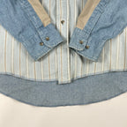 Wrangler / 80s 切替デニムシャツ SIZE:XL程度
