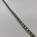 VINTAGE / ナロースタッズベルト ホワイト