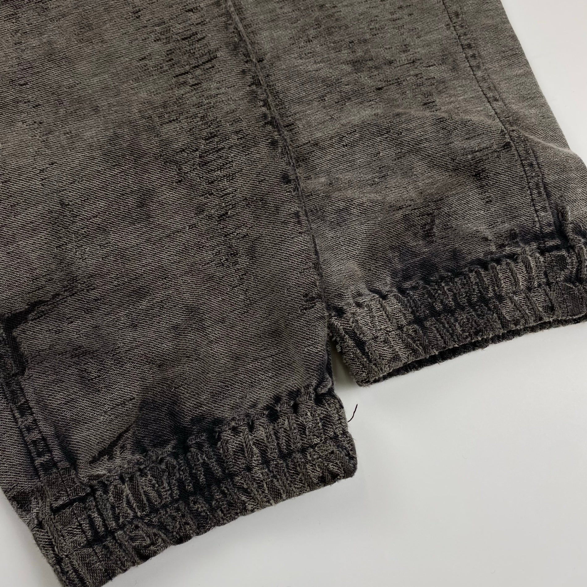 DIESEL ディーゼル / ヴィンテージ加工 ジャガード ジョグジーンズ Y2K 襤褸 SIZE：28