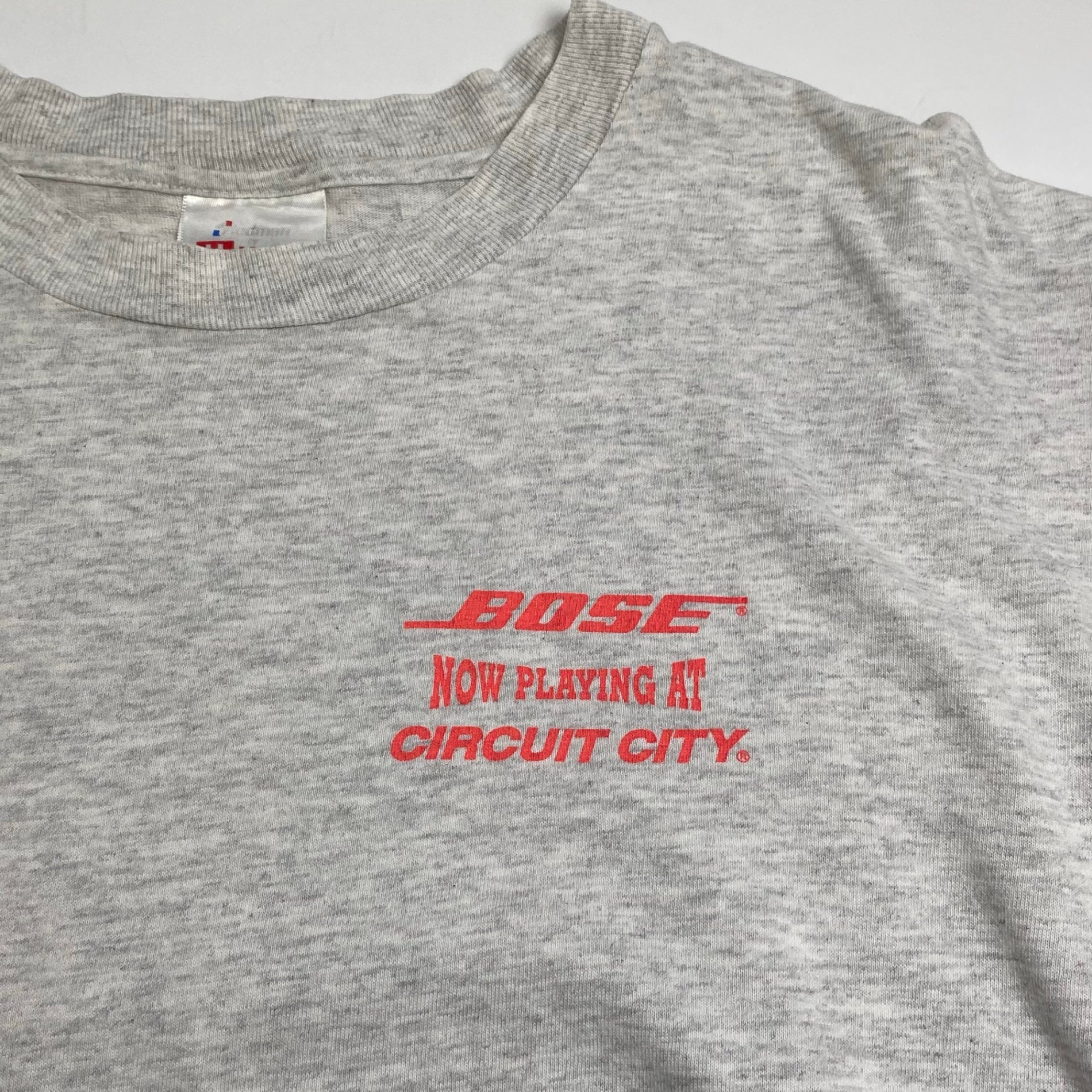 BOSE ボーズ STEADMAN HANES ステッドマン ヘインズ / ヴィンテージTシャツ 企業物 サーキットシティストアーズ SIZE：L