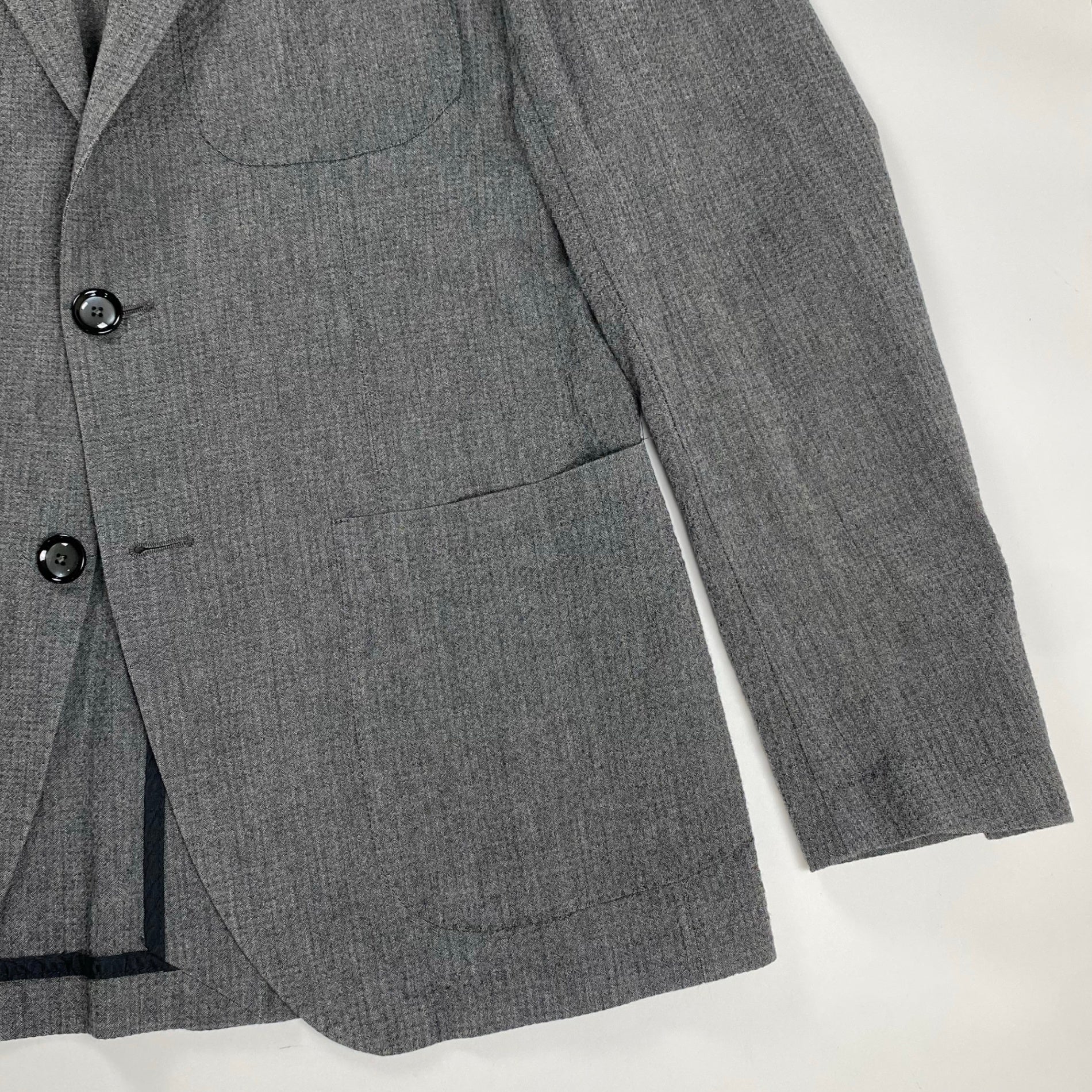 TAGLIATORE タリアトーレ / A-GYM シアサッカー セットアップ グレー  美品 参考定価：110,000程度 SIZE:44