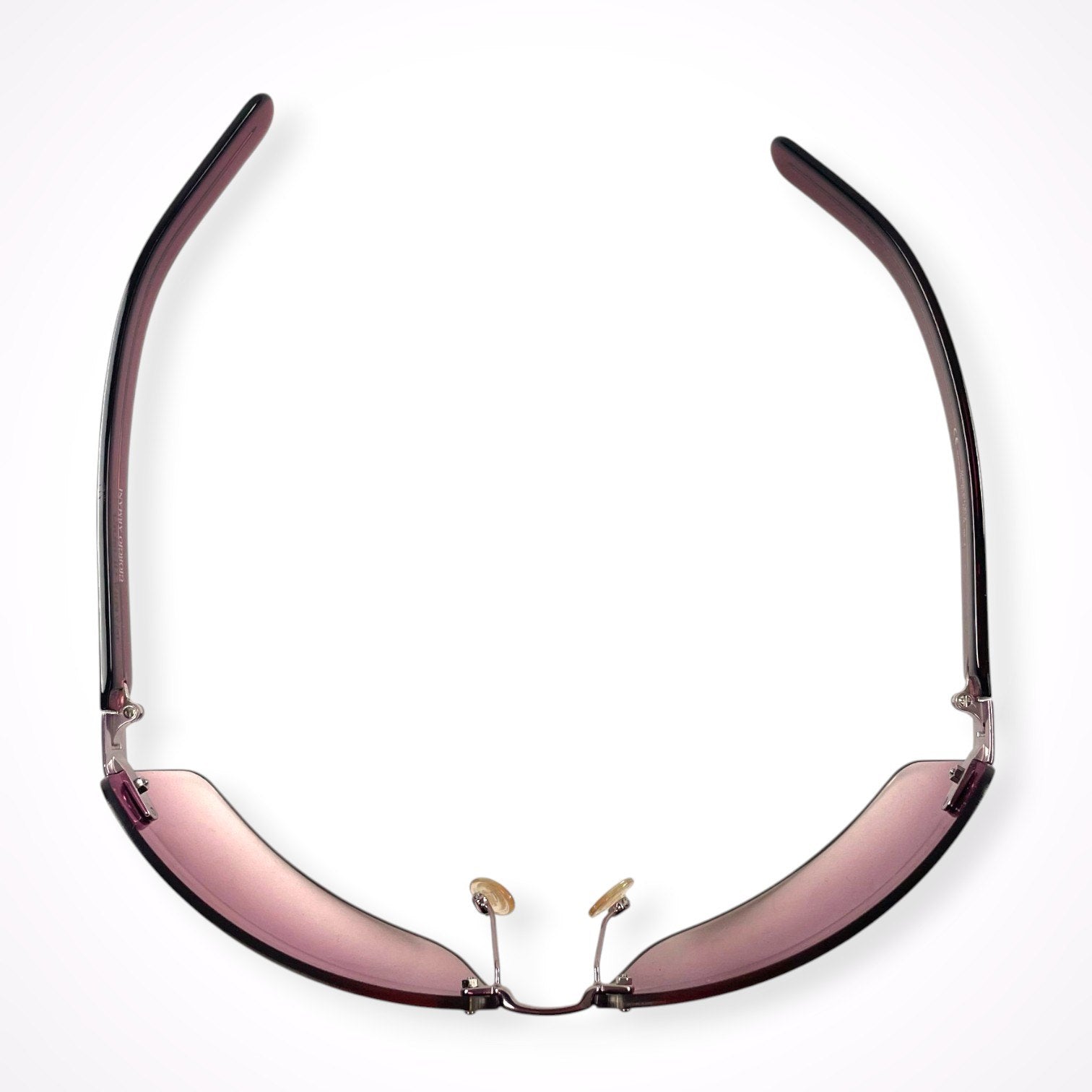 GIORGIO ARMANI / リムレスサングラス 参考定価：58,000程度 SIZE:70□14 115