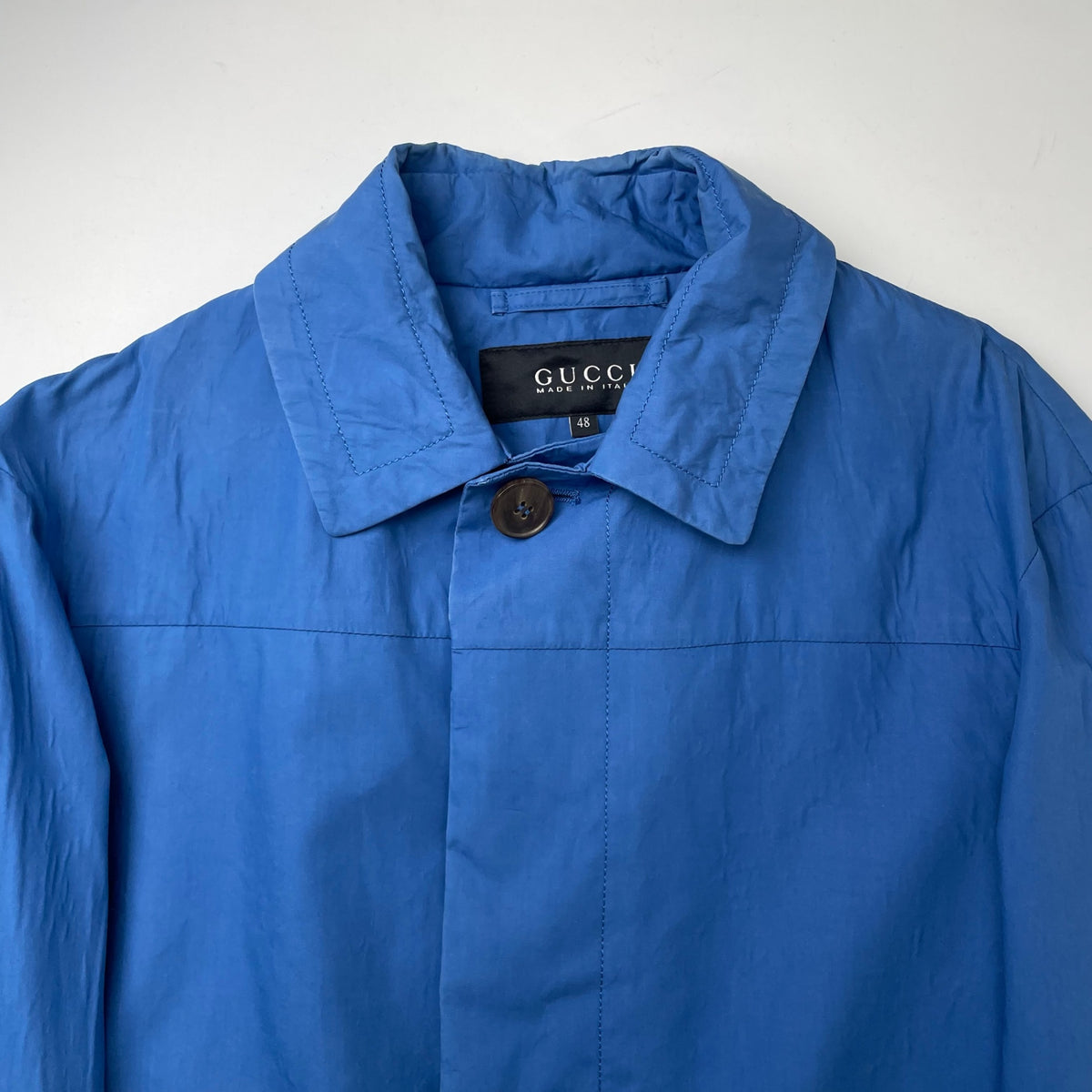 GUCCI / フリーダ期 ハイカウントコットンステンカラーコート 参考定価：200,000程度 SIZE：48