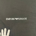 EMPORIO ARMANI / カーフレザートートバッグ パイソン加工 参考定価：180,000程度 布袋付