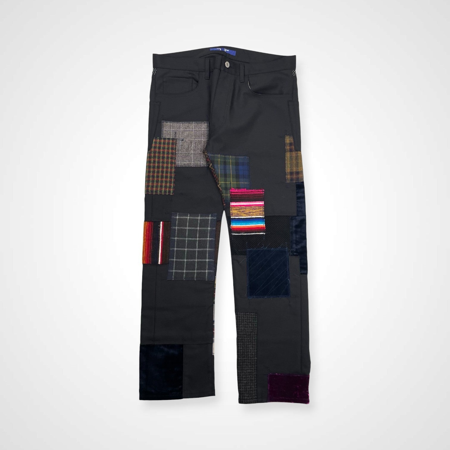 JUNYA WATANABE MAN ジュンヤワタナベ / 22AW パッチワーク5Pデニムパンツボトム 参考定価：70,000程度 SIZE：L