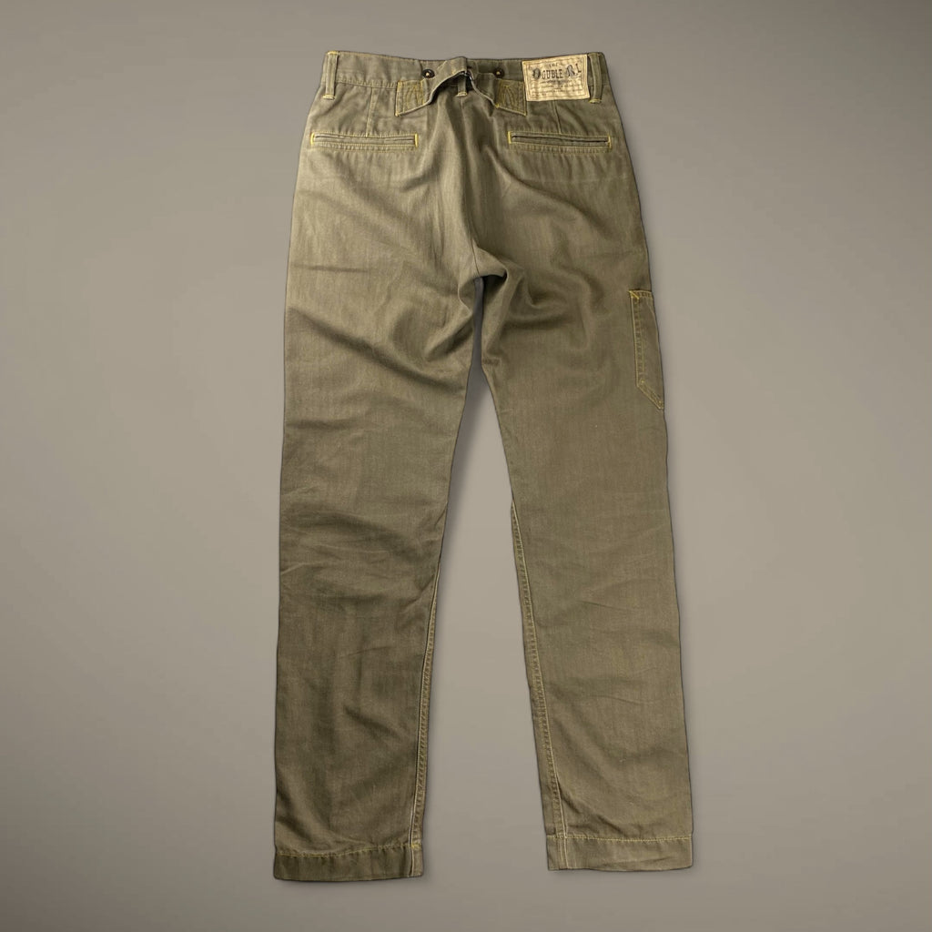 RRL ダブルアールエル / オフィサーリネンコットンヘリンボーンパンツ 23SS 参考定価：52,000+tax SIZE:28×30