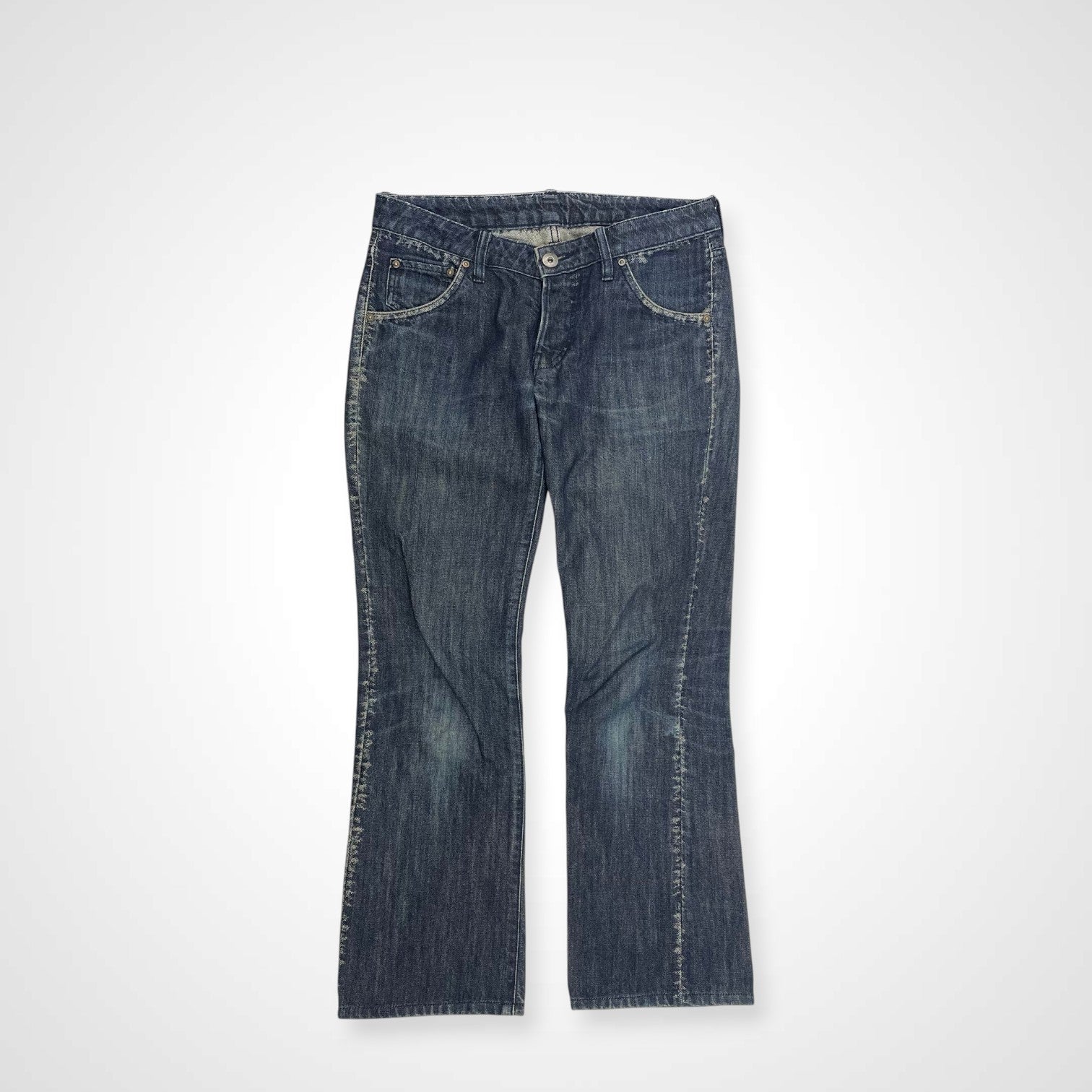 ISSEY MIYAKE A-POC INSIDE イッセイミヤケ / GALAXYジャガードデニムパンツ SIZE：2