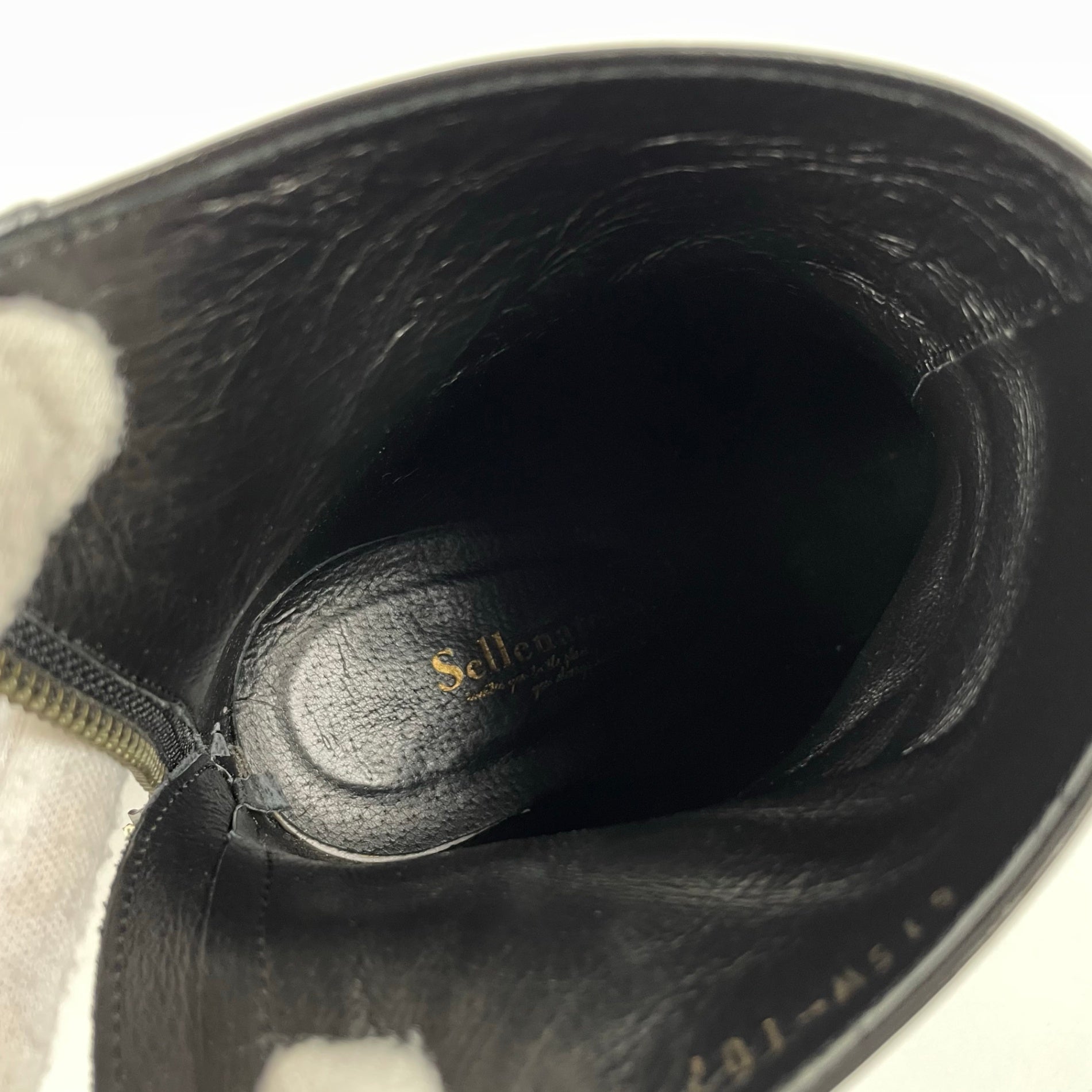 Sellenatela セレナテラ / GINAレザーブーツ 参考定価：55,000+tax SIZE:36 1/2