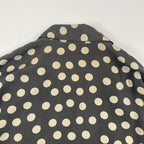 ETIENNE AIGNER / ピュアシルクドットシャツ 参考定価：45,000程度 SIZE:44