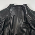 EMPORIO ARMANI / ヴィンテージラムレザーコート 参考定価：250,000程度 SIZE:44