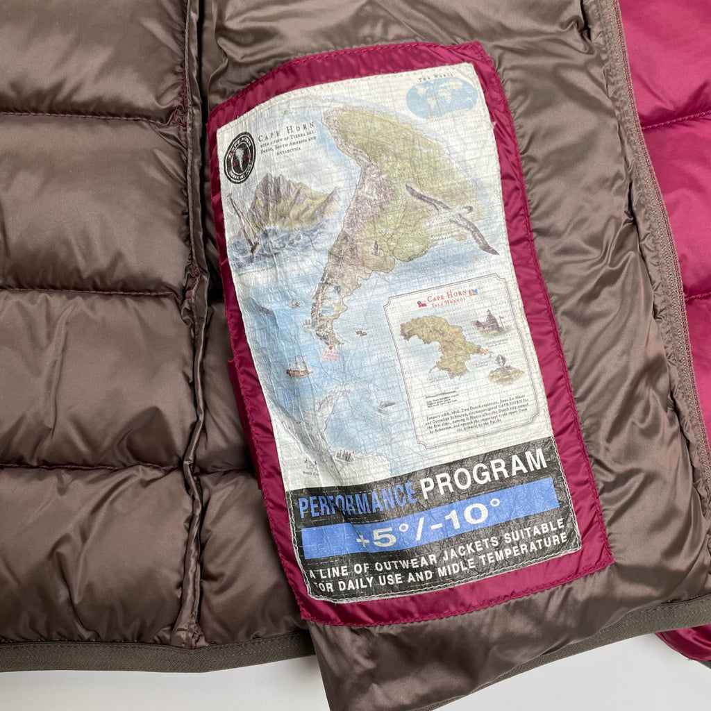 CAPE HORN ケープホーン / TIERRA SRL ダウンジャケット レッド 参考定価：70,000+tax SIZE:42