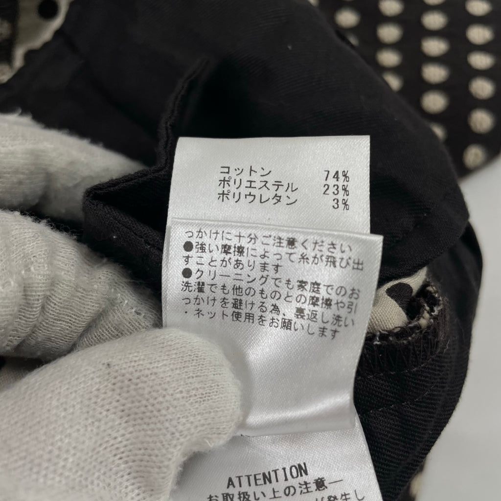 TOMORROWLAND collection / スラブドット セミワイドパンツ 25年 参考定価：24,000+tax SIZE:32