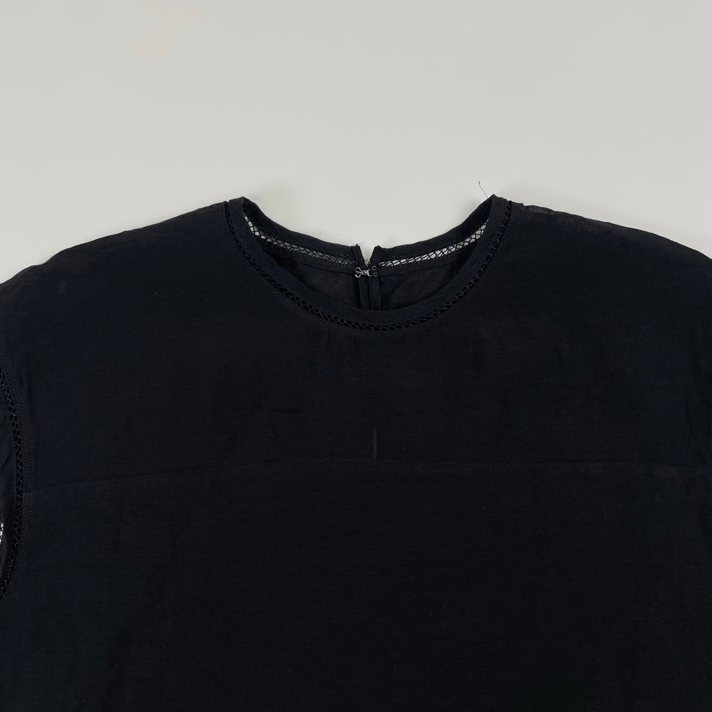 TOMORROWLAND collection トゥモローランド コレクション / コットンシルクオーガンジー ノースリーブブラウス SIZE:36